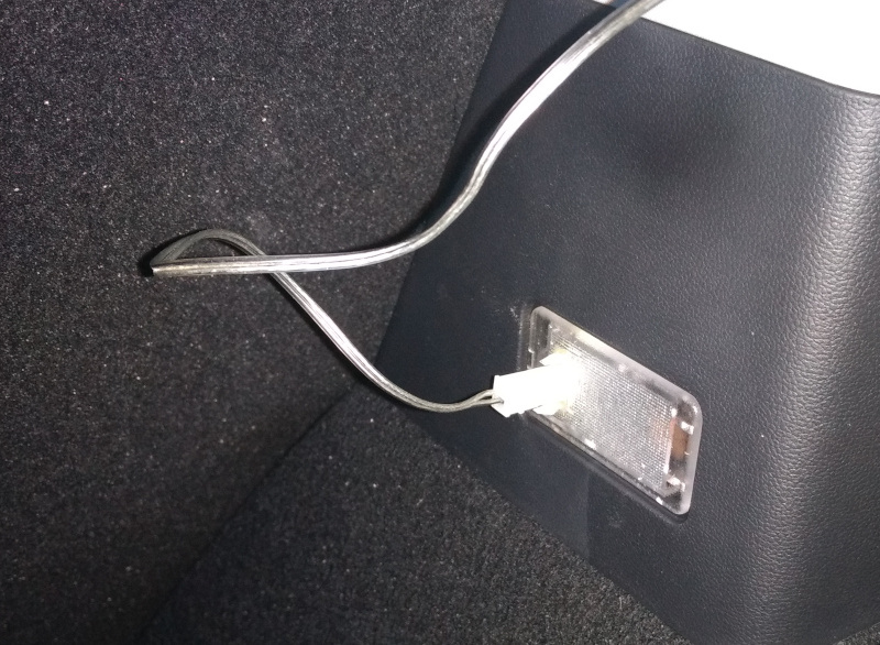 Boot light MG EVs electric cars community forum